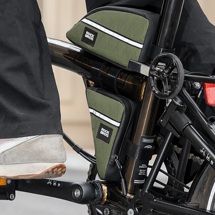 Rockbros - Rockbros Triangel Cykelramväska 0.3L - Svart