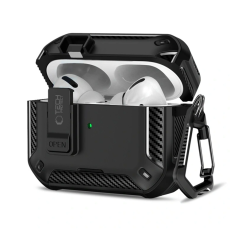 Tech-Protect - Tech-Protect Apple Airpods Pro 3 Skal Magsafe Carbonox - Svart