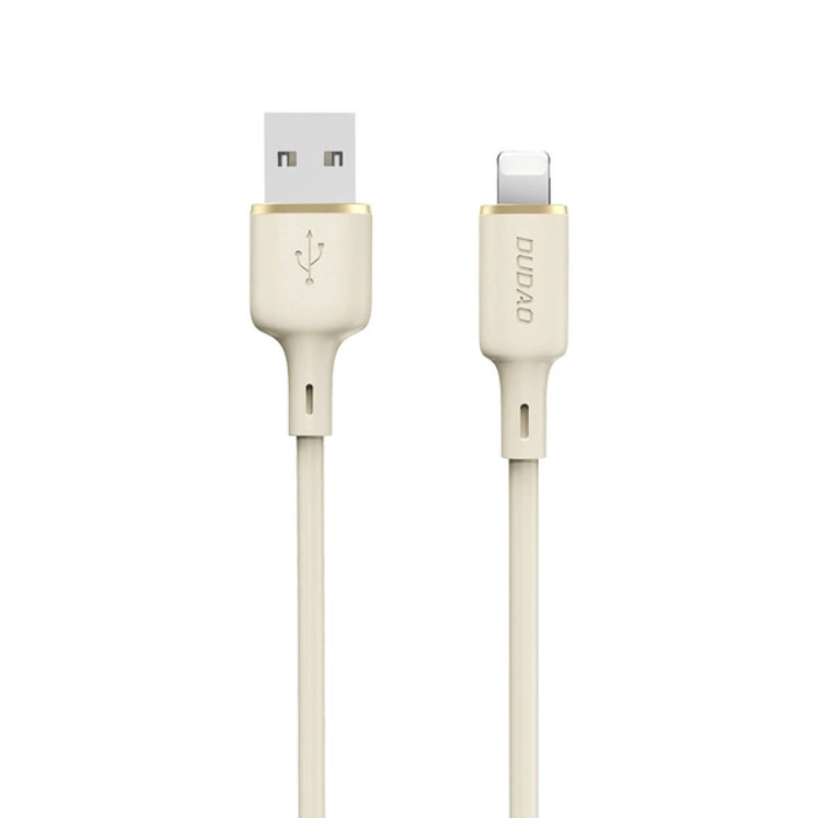 Dudao USB-A till Lightning kabel 1m - Beige | 3541 | AlltMobil