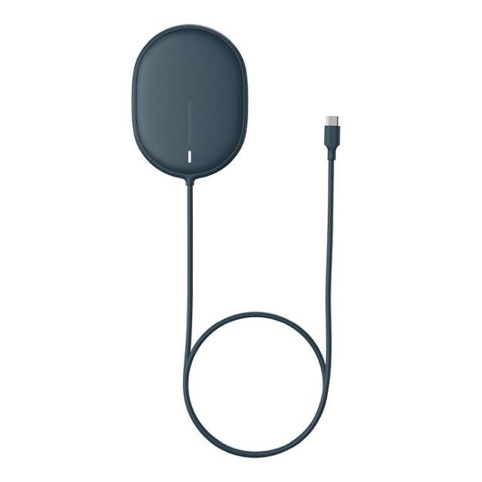 UTGATT1 - Baseus Magsafe Magnetic Trådlös laddare 15W För iPhone - Blå