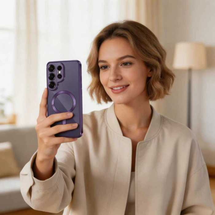 Tech-Protect - Tech-Protect Mobilskal För Galaxy S26 Ultra Magsafe Magflex - Violett