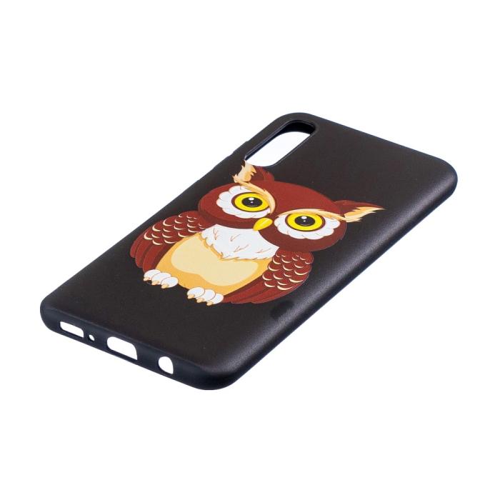 OEM - Flexicase Skal till Samsung Galaxy A50 - Uggla