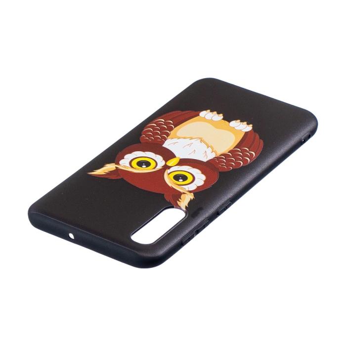 OEM - Flexicase Skal till Samsung Galaxy A50 - Uggla