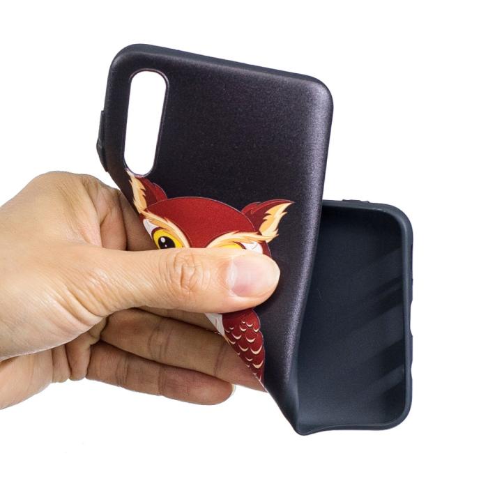 OEM - Flexicase Skal till Samsung Galaxy A50 - Uggla