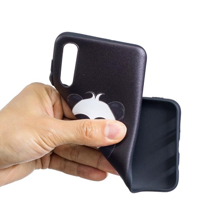 UTGATT4 - Flexicase Skal till Samsung Galaxy A50 - Gullig Panda