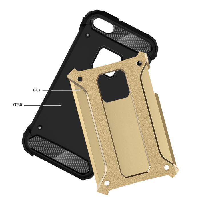 UTGATT5 - Hybrid Armor MobilSkal till iPhone 5/5S/SE - RoseGold