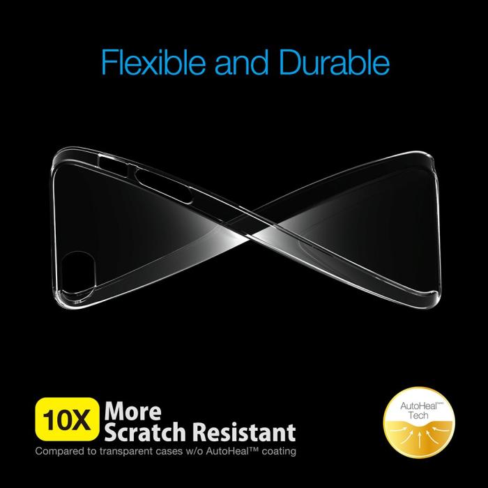 Just Mobile - Just Mobile TENC Unikt självläkande skal iPhone 5/5S/SE - Matt klar