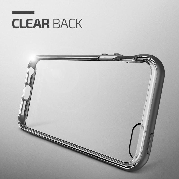 UTGATT5 - Verus Crystal Bumper Skal till Apple iPhone 5/5S/SE - Svart