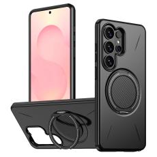 OEM - Mobilskal till Samsung Galaxy S26 Ultra Magnetiskt TPU + PC Baksida - Svart