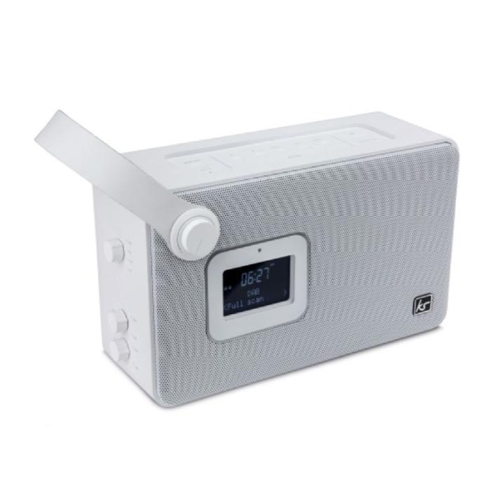UTGATT5 - KITSOUND Radio Air Bluetooth Högtalare DAB+/FM - Vit