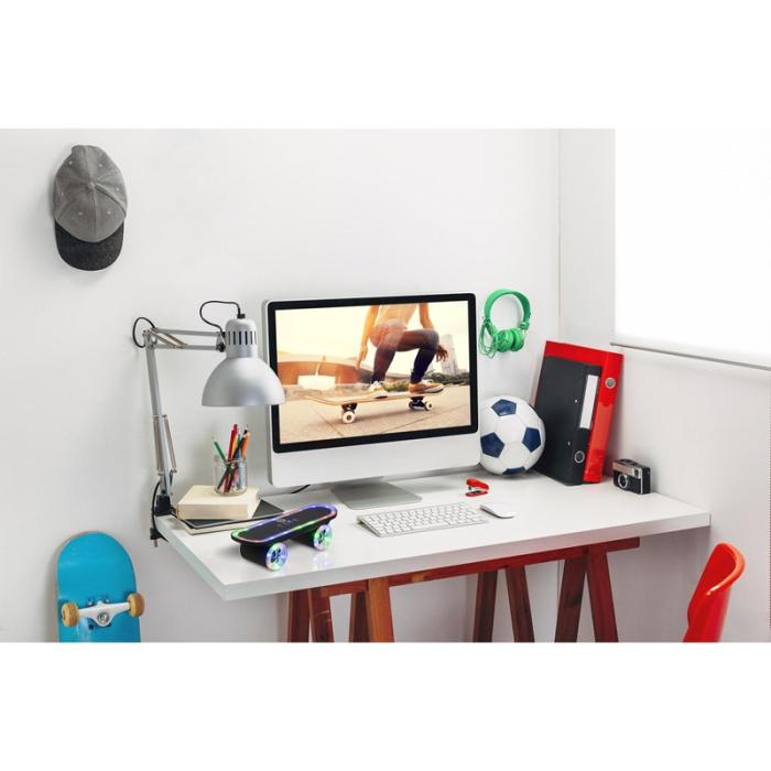 UTGATT5 - KITSOUND Högtalare Skateboard Blinkande Svart Bluetooth