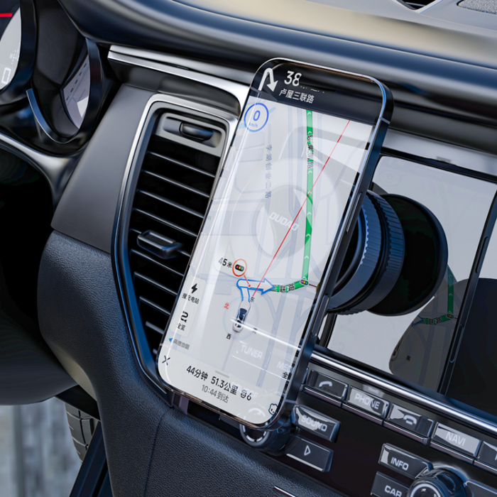 Dudao - Dudao MagSafe Bilhållare för Vindruta med Sugkopp F24PRO - Svart