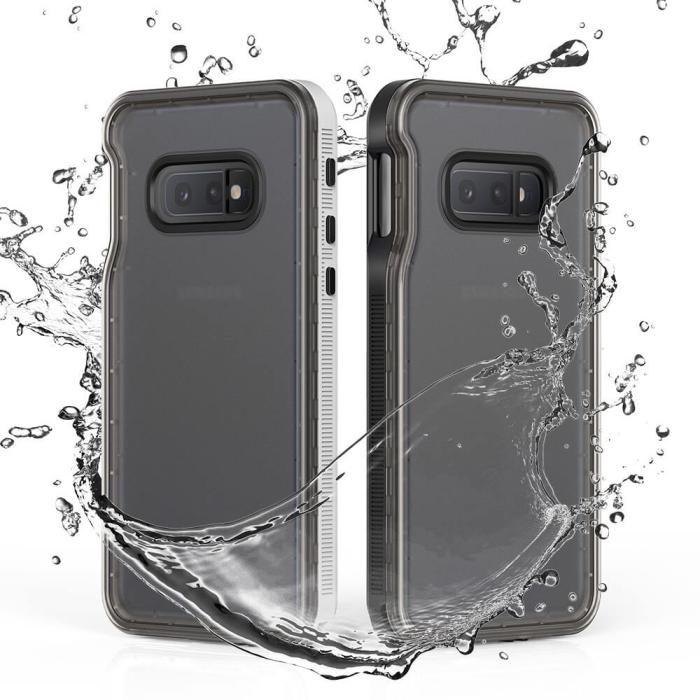 A-One Brand - Redpepper Vattentätt Skal till Samsung Galaxy S10e - Svart