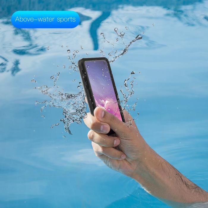 A-One Brand - Redpepper Vattentätt Skal till Samsung Galaxy S10e - Svart