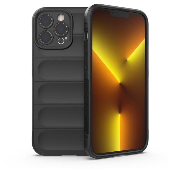OEM - iPhone 13 Pro Skal Shockproof Rugged TPU - Svart