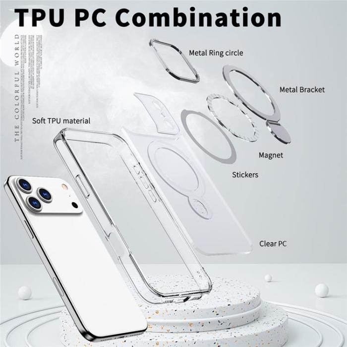 A-One Brand - iPhone 17 Pro Mobilskal MagSafe Rotating Kickstand