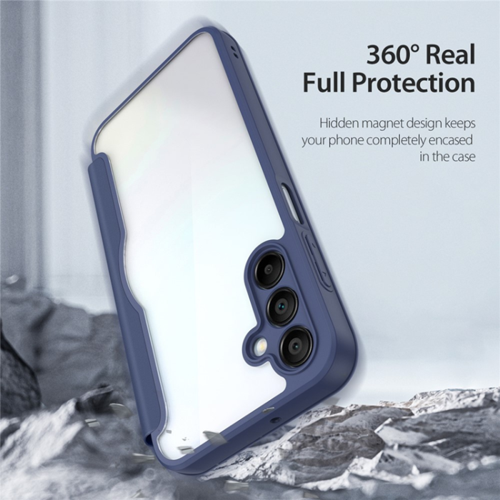 Dux Ducis - Dux Ducis Galaxy A15 5G/4G Plånboksfodral Skin X Pro - Blå