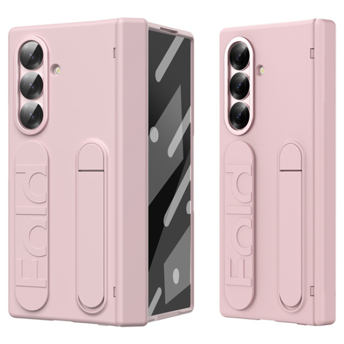 A-One Brand - Galaxy Z Fold 7 Mobilskal Kickstand Armband - Rosa