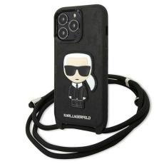 KARL LAGERFELD - Karl Lagerfeld Mobilskal till iPhone 13 Pro/13 MagSafe Leather Monogram