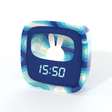 MOB - MOB Väckarklocka med Nattlampa Billy Clock - Blå våg