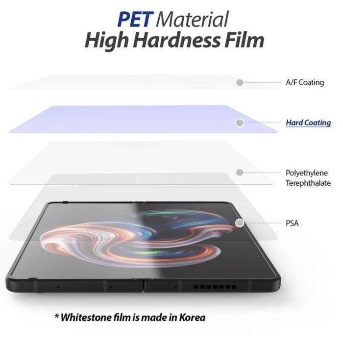 UTGATT - Whitestone Galaxy Z Fold 4 Härdat Glas Skärmskydd Premium Gen Film