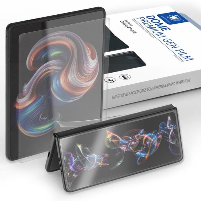 UTGATT - Whitestone Galaxy Z Fold 4 Härdat Glas Skärmskydd Premium Gen Film