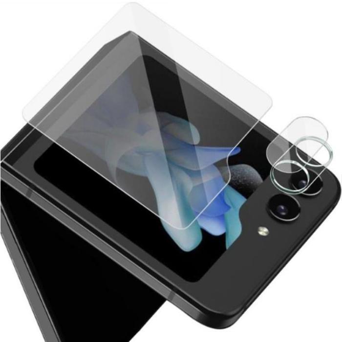 Imak - iMak Galaxy Z Flip 5 Kameralinsskydd i Härdat glas
