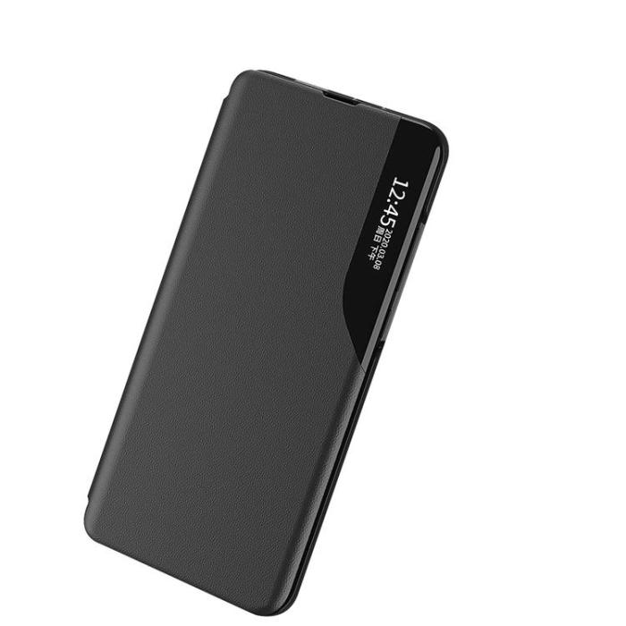 Ruhtel - Eco Läder View Fodral Galaxy S22 Plus - Blå
