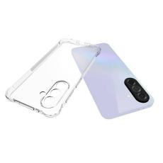 WANLONFENG - WANLONFENG Mobilskal till Samsung Galaxy A37 TPU Transparent - Vit