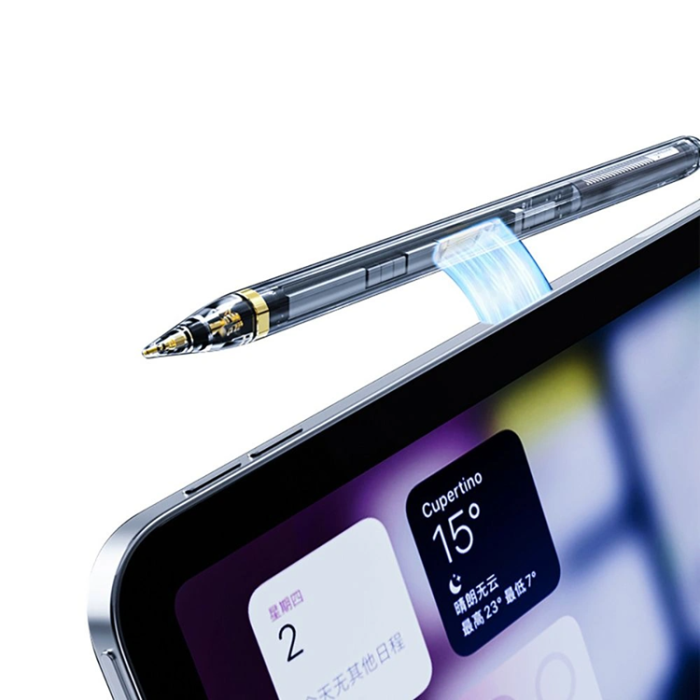 Tech-Protect - [4-Pack] Tech-Protect Stylus-Tips För Apple-Penna - Clear