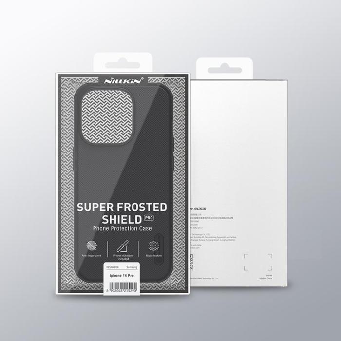 Nillkin - Nillkin iPhone 14 Pro Max Skal Super Frosted - Blå