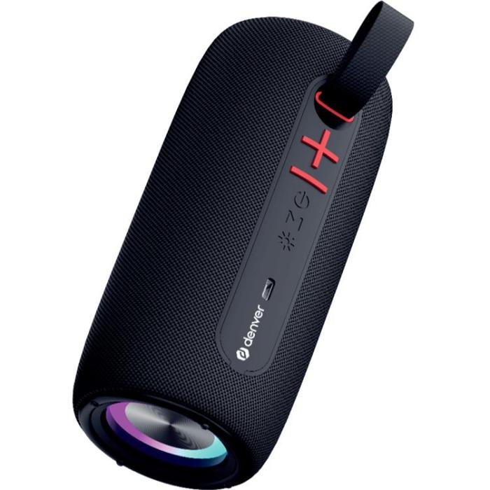 Denver - Denver Trådlös Högtalare Bluetooth Med RGB Ljus - Svart