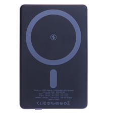 QUALO - Qualo Powerbank Magsafe 5000 mAh Ultra Slim - Lila