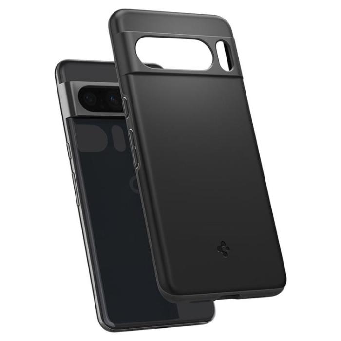 UTGATT - Spigen Google Pixel 8 Pro Mobilskal Thin Fit - Svart
