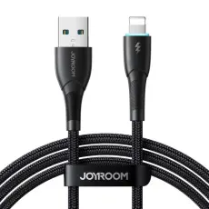 Joyroom - Joyroom Starry USB-A till Lightning kabel 1m - Svart