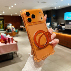 A-One Brand - iPhone 17 Pro Max Mobilskal MagSafe Kickstand - Orange