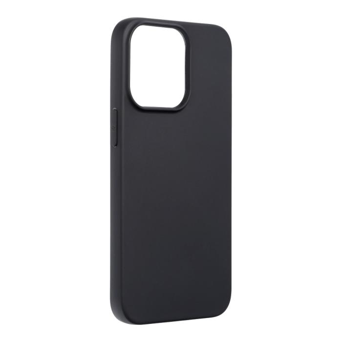 Forcell - Forcell Mjukt Silikon Matt Skal till iPhone 13 PRO MAX Svart