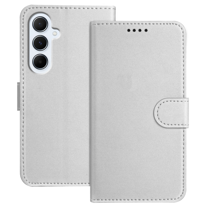 A-One Brand - Galaxy A17 / A26 Plånboksfodral Anti Drop - Silver