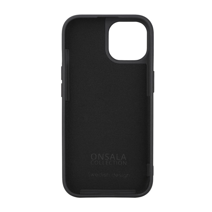 Onsala - Onsala iPhone 15 Plus Mobilskal MagSafe Silikon - Svart