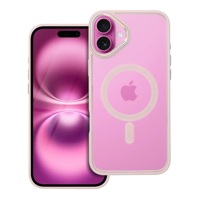 OEM - iPhone 16 Plus Mobilskal Magsafe Color Edge - Rosa