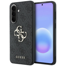 Guess - Guess Mobilskal F&ouml;r Galaxy A57 5G L&auml;der 4G Metal Logo - Svart