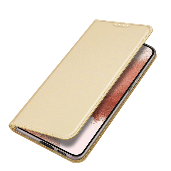 Dux Ducis - Dux Ducis Galaxy S23 Plus Plånboksfodral Skin Series - Guld