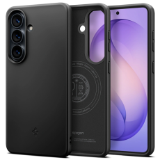 Spigen - Spigen Mobilskal F&ouml;r Galaxy S26 Magsafe Thin Fit - Svart