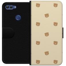 iSecrets - Pl&aring;nboksfodral till Huawei P smart med Bj&ouml;rnm&ouml;nster