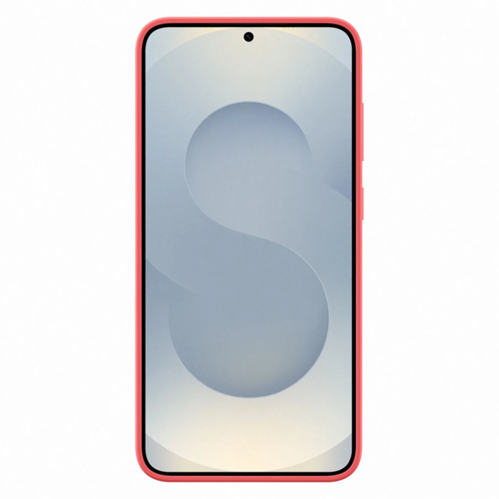 Samsung - Samsung Galaxy S25 Plus Mobilskal Silikon - Röd