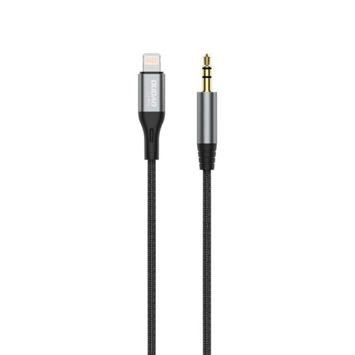 Dudao - Dudao Ljud Kabel Lightning - Mini Jack 3.5 mm - Grå