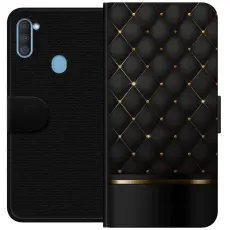 Gustaf - Pl&aring;nboksfodral till Samsung Galaxy A11 med Luxury Opulence