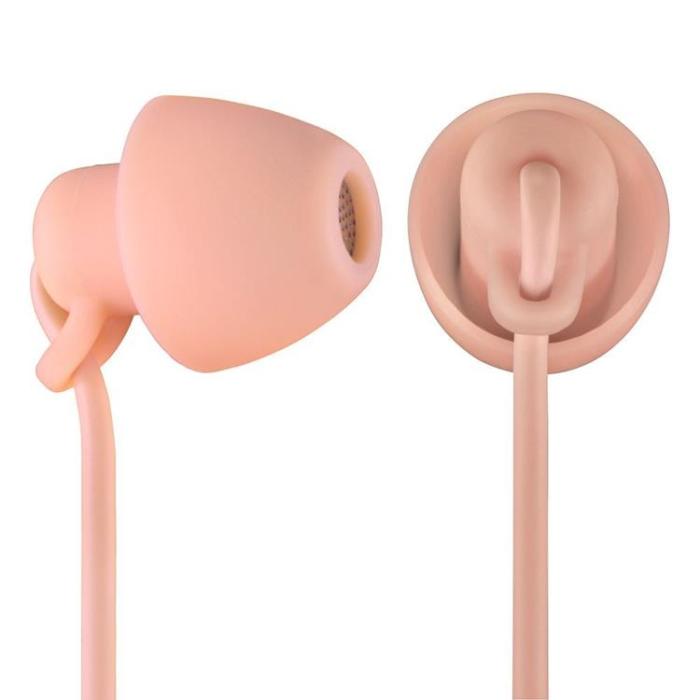 Thomson - Thomson In-Ear Hörlurar Trådbunden med Mikrofon Jack 3.5 mm - Rosa