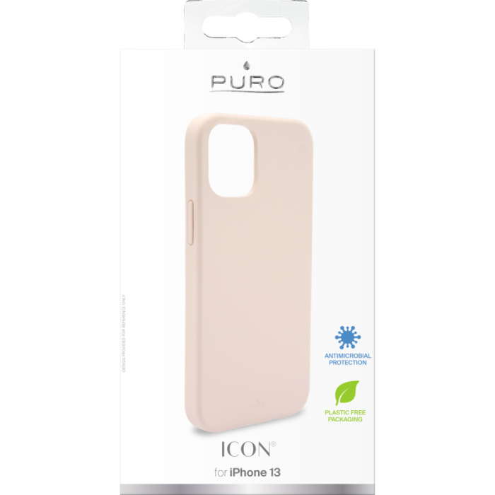 UTGATT5 - Puro Icon Skal iPhone 13 - Rosa