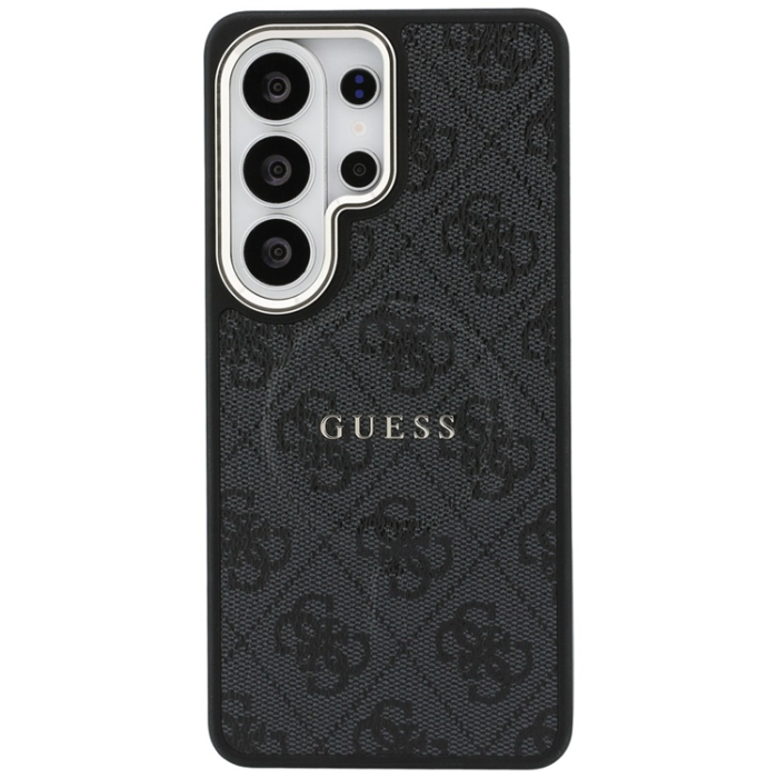 Guess - Guess Mobilskal För Galaxy S26 Ultra MagSafe 4G Embossed Ring - Svart
